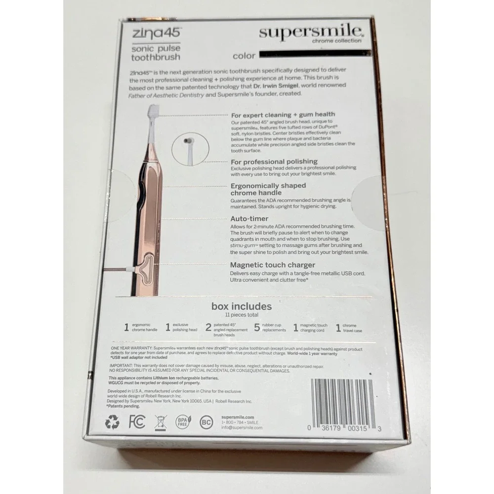 Supersmile zina45 sonic
